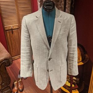 Stafford wool/linen blazer